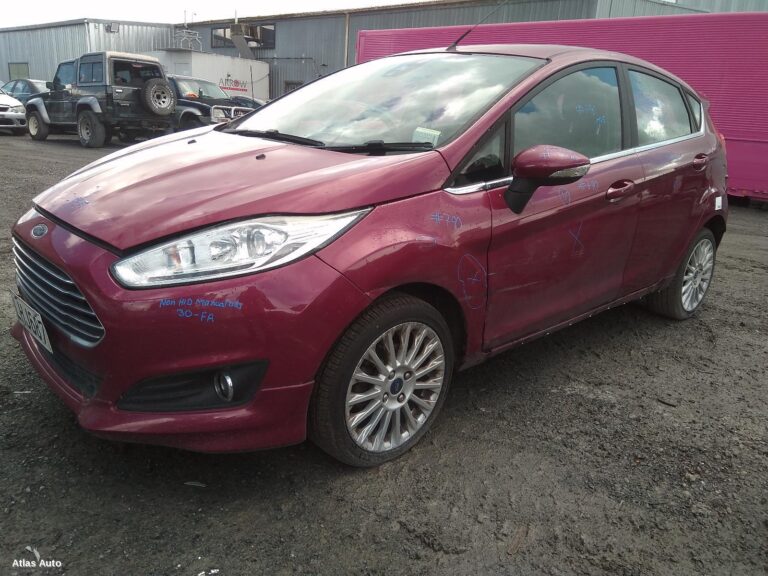 wrecking ford fiesta